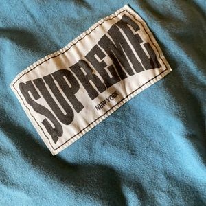 Supreme everlast label